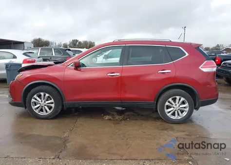 2016 Nissan Rogue Sv из США, поврежденный, VIN KNMAT2MT8GP623721